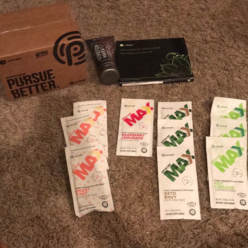 KETO pruvit ketones reboot + IT works